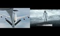 E-8 AWACS Air Refueling vs Hans Zimmer