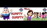 Humpty Dumpty Sat On A Wall Song with Lyrics