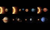 Solar System Eightparison