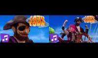 Lazy Town you are a pirate (English vs Spanish)