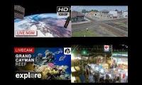 Four live cams Space Trains Ocean Street