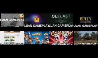 Luan Gameplays Videos but it's playing at the same time