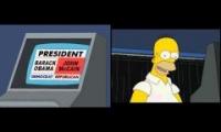 Homer Votes 2008 Old VS New