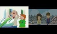 Caillou Cries too much original vs goanimate