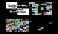 Sparta Remixes Mega side by side