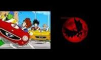Goku and Piccolo drive Kars