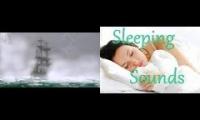 Sleeping sounds (breathing and boats)