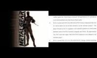 Thumbnail of The Mueller Indictment with Metal Gear Solid music