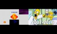 Homer and PlayStations sparta Time Travelling Remix