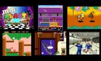 Donald Land - Bizarrest vs m&m's Blast vs Fido Dido vsChester Cheetah vs madness vs pepsiman