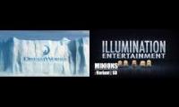 DreamWorks 20th Century Fox PDI 2014 vs. Universal Pictures y Illumination 2015
