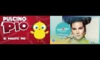 PULCINO PIO - El Pollito Pio (Official video)-Netta - TOY - Israel