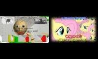 NEW 2018 Sparta Upsilon Remix Comparison Baldi Vs Fluttershy