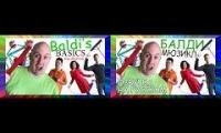 baldis basics song original vs russian