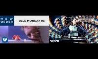 CHVRCHES - Gun with the music video from New Order - Blue Monday