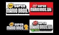 Newer Super Mario Bros. Wii Athletic Mashup