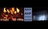 Rain and Fire Ambience