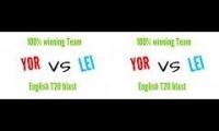 YOR vs LEI Dream11 team by Fantasy Cricket Team by RRJ