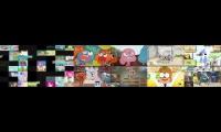 Spongebob vs My Little Pony vs Gumball vs Regular Show Sparta Remix [Fixed]