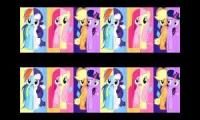My Little Pony: Friendship Is Magic What My Cutie Mark Is Telling Me Quadparison