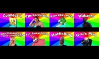 The last 8 Behind the meme videos played at once