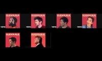 6 youtubers sings havana