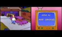 Simpsons Intro Normal Vs. Reversed