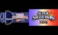 Smash 3DS + Brawl FD mashup