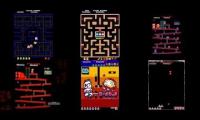 All arcade kill screens at the same time