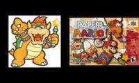 Paper Mario final boss theme international & Japanese version