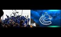 Daniel Sedin Overtime Goal Celebration Final Game In Vancouver with Holiday Goal Horn