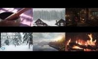 Thumbnail of Snowy Day by the Fire