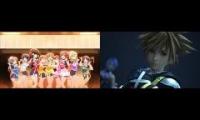 Kingdom Hearts Dream Drop Distance My Mai Star Tonight Love Live Sunshine Aqours Opening Mashup