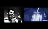 Freddie Mercury Singing in the Shower