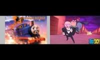 teen titans go! movie chase scene with TATMR music