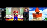 Super Mario 64 WR 47:34 vs 47:35