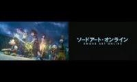 Kingdom Hearts 3 Sword Art Online Lisa Crossing Field Opening