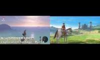 Thumbnail of Zelda Breath of the Wild w/ Overworld Theme