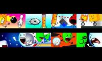 Every episode of the whole BFDI series played at once Part 3