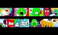Every episode of the whole BFDI series played at once Part 4 (synced)