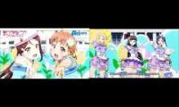 Love Live Sunshine Kimi No Kokoro Wa Kagayaiteru Kai PV vs Anime Part 2
