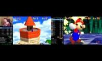 Mario 64 World Record Comparison - 47:34