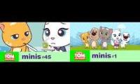 talking tom and minis
