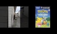 Crackhead pikachu hatches from house
