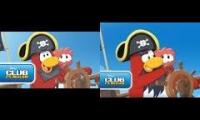 Rockhopper VS Mighty Squid In 2 Different Languages