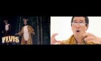 Ylvis - The Fox (What Does The Fox Say?) vs. PIKOTARO - PPAP (Pen Pineapple Apple Pen)