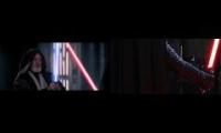 Obi - Wan Kenobi Vs Darth Vader HD Sc38 (Reimagined VS Original)