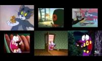 Tom and Jerry vs Courage the Cowardly Dog [Screaming Compilation Comparison] (Who will win?)