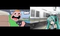 Thumbnail of get out. of my car while hatsune miku sings ninku theme at the same time