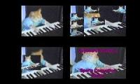 Keyboard cat sparta remix quadparison